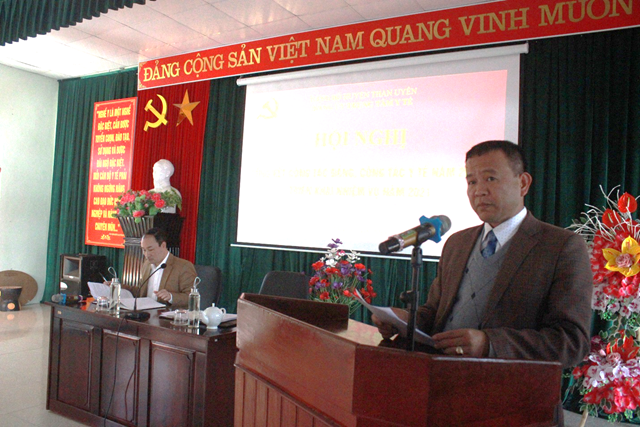 HỘI NGHỊ TỔNG KẾT CÔNG TÁC Y TẾ NĂM 2020, TRIỂN KHAI NHIỆM VỤ TRỌNG TÂM NĂM 2021