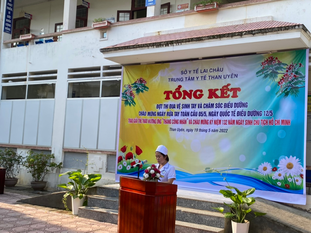 TỔNG KẾT ĐỢT THI ĐUA VỆ SINH TAY VÀ CHĂM SÓC ĐIỀU DƯỠNG, CHÀO MỪNG NGÀY RỬA TAY TOÀN CẦU 5/5, NGÀY QUỐC TẾ ĐIỀU DƯỠNG 12/5; GIẢI THỂ THAO HƯỞNG ỨNG “THÁNG CÔNG NHÂN” VÀ CHÀO MỪNG KỶ NIỆM 132 NĂM NGÀY SINH CHỦ TỊCH HỒ CHÍ MINH