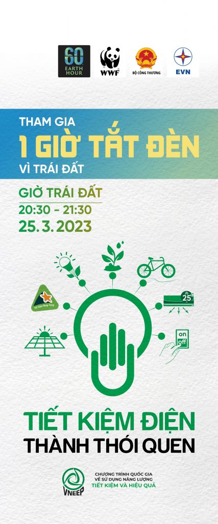 Hưởng ứng Chiến dịch Giờ Trái đất năm 2023