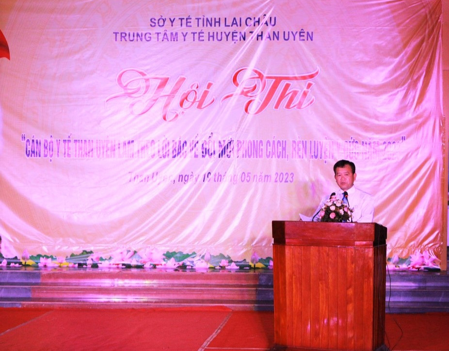 TRUNG TÂM Y TẾ HUYỆN THAN UYÊN TỔ CHỨC HỘI THI “CÁN BỘ Y TẾ THAN UYÊN LÀM THEO LỜI BÁC VỀ ĐỔI MỚI PHONG CÁCH, RÈN LUYỆN Y ĐỨC” NĂM 2023