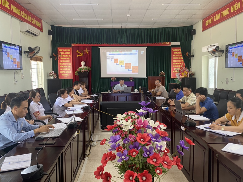 TRUNG TÂM Y TẾ TẬP HUẤN VỀ AN TOÀN NGƯỜI BỆNH VÀ PHÒNG NGỪA SỰ CỐ Y KHOA NĂM 2023