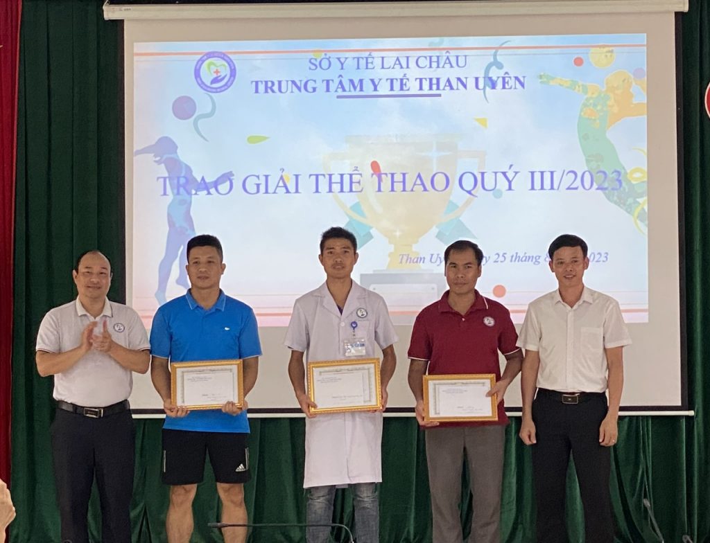 CÔNG ĐOÀN CƠ SỞ TRUNG TÂM Y TẾ BẾ MẠC GIẢI THỂ THAO QUÝ III NĂM 2023
