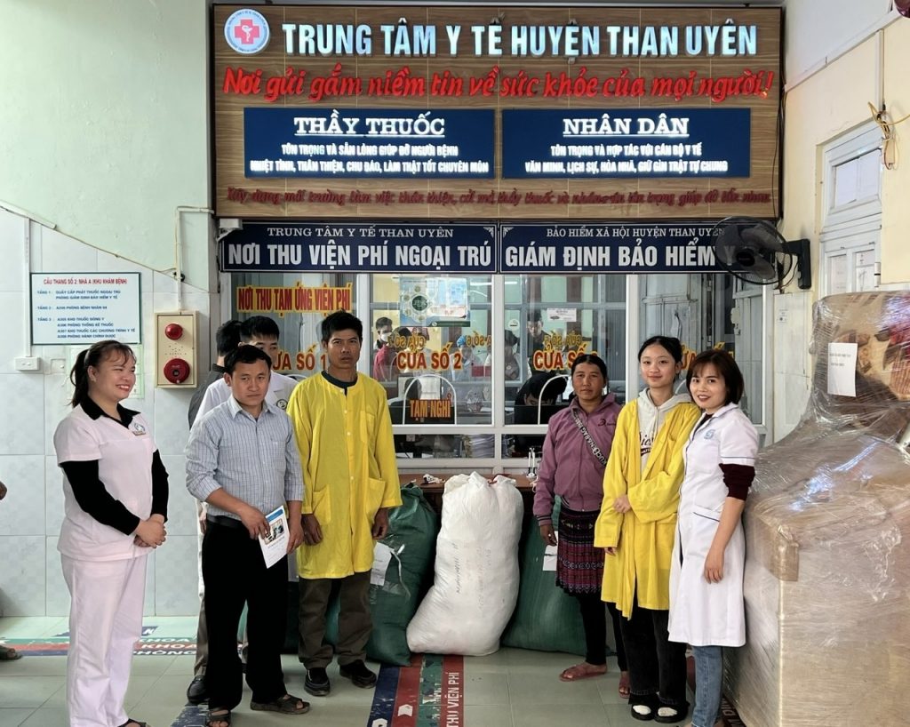 LỜI CẢM ƠN TỪ TRUNG TÂM Y TẾ HUYỆN THAN UYÊN ĐẾN CÁC NHÀ TÀI TRỢ, ĐƠN VỊ, TỔ CHỨC, CÁ NHÂN
