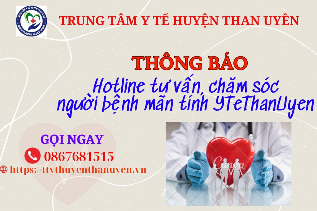 TRUNG TÂM Y TẾ HUYỆN THAN UYÊN THÔNG BÁO