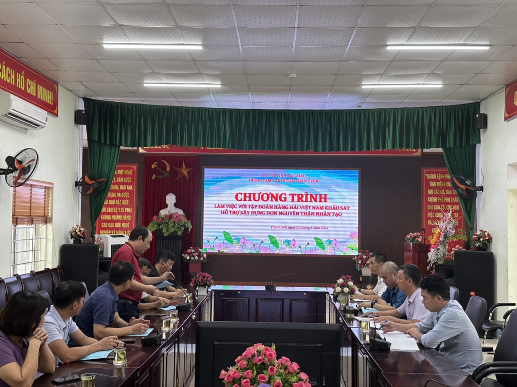 TỔNG CÔNG TY HÀNG HẢI VIỆT NAM KHẢO SÁT HỖ TRỢ XÂY DỰNG ĐƠN NGUYÊN THẬN NHÂN TẠO TẠI TRUNG TÂM Y TẾ THAN UYÊN