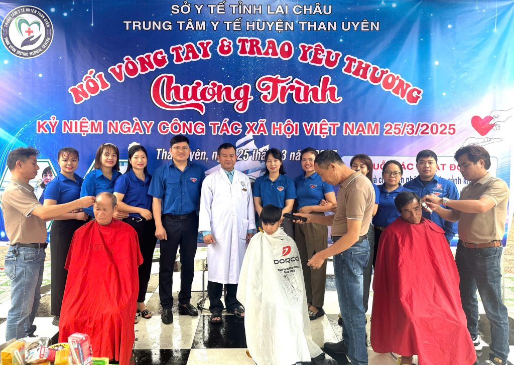 TRUNG TÂM Y TẾ THAN UYÊN TỔ CHỨC CHUỖI CÁC HOẠT ĐỘNG “KỶ NIỆM NGÀY CÔNG TÁC XÃ HỘI VIỆT NAM 25/3”