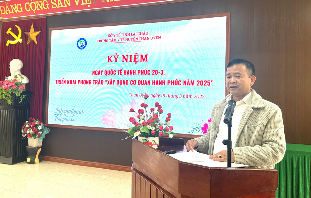 CÔNG ĐOÀN CƠ SỞ PHỐI HỢP VỚI BAN GIÁM ĐỐC TỔ CHỨC KỶ NIỆM NGÀY QUỐC TẾ HẠNH PHÚC 20/3 VÀ TRIỂN KHAI KẾ HOẠCH “XÂY DỰNG CƠ QUAN HẠNH PHÚC NĂM 2025”