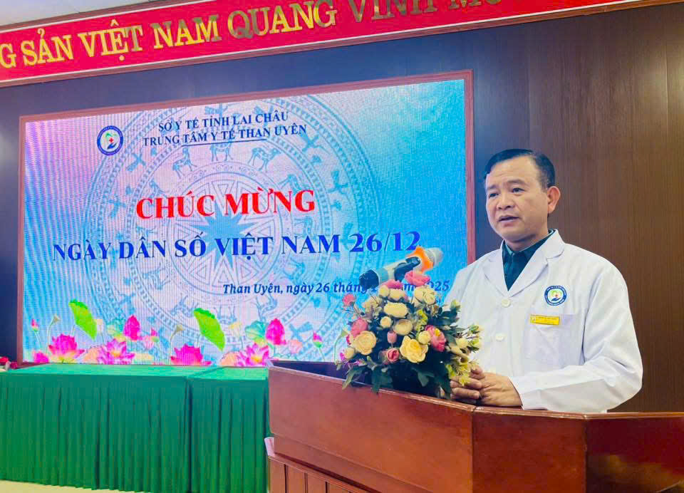 TRUNG TÂM Y TẾ THAN UYÊN CHÚC MỪNG NGÀY DÂN SỐ VIỆT NAM 26/12
