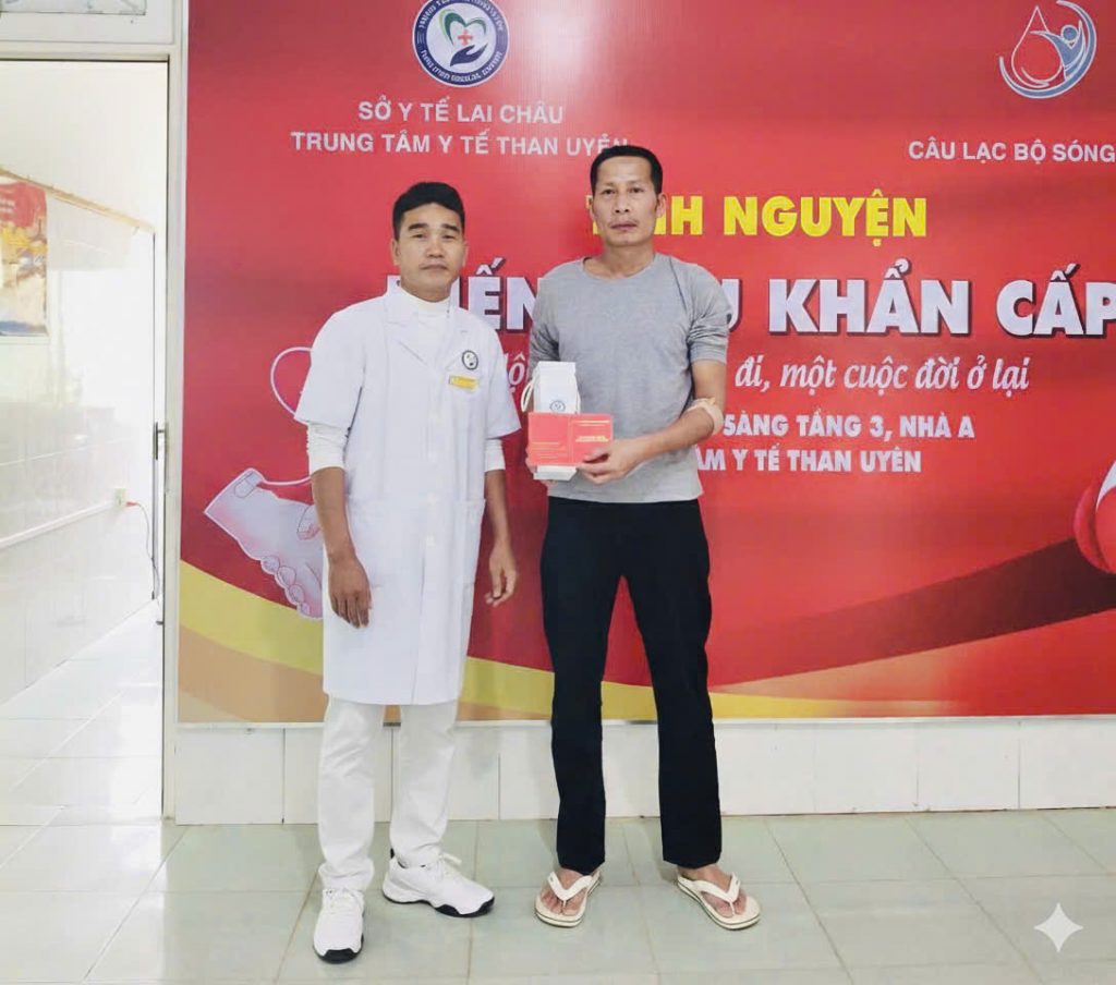 HIẾN MÁU CỨU NGƯỜI KHẨN CẤP TẠI BỆNH VIỆN ĐA KHOA THAN UYÊN